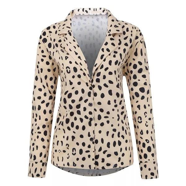HAUT LEOPARD- BEIGE GLOW