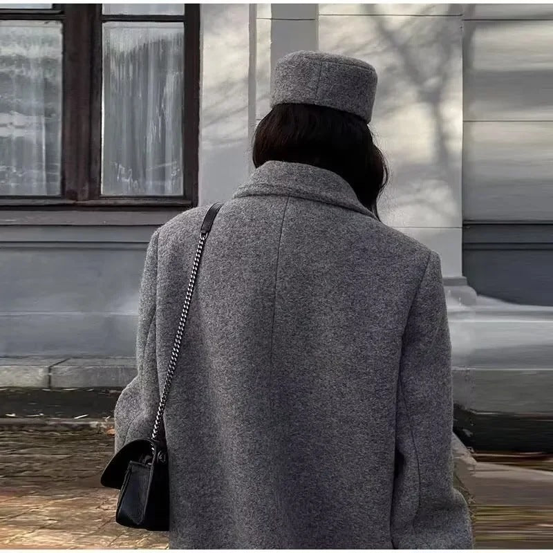 manteau en laine- Chic polaire